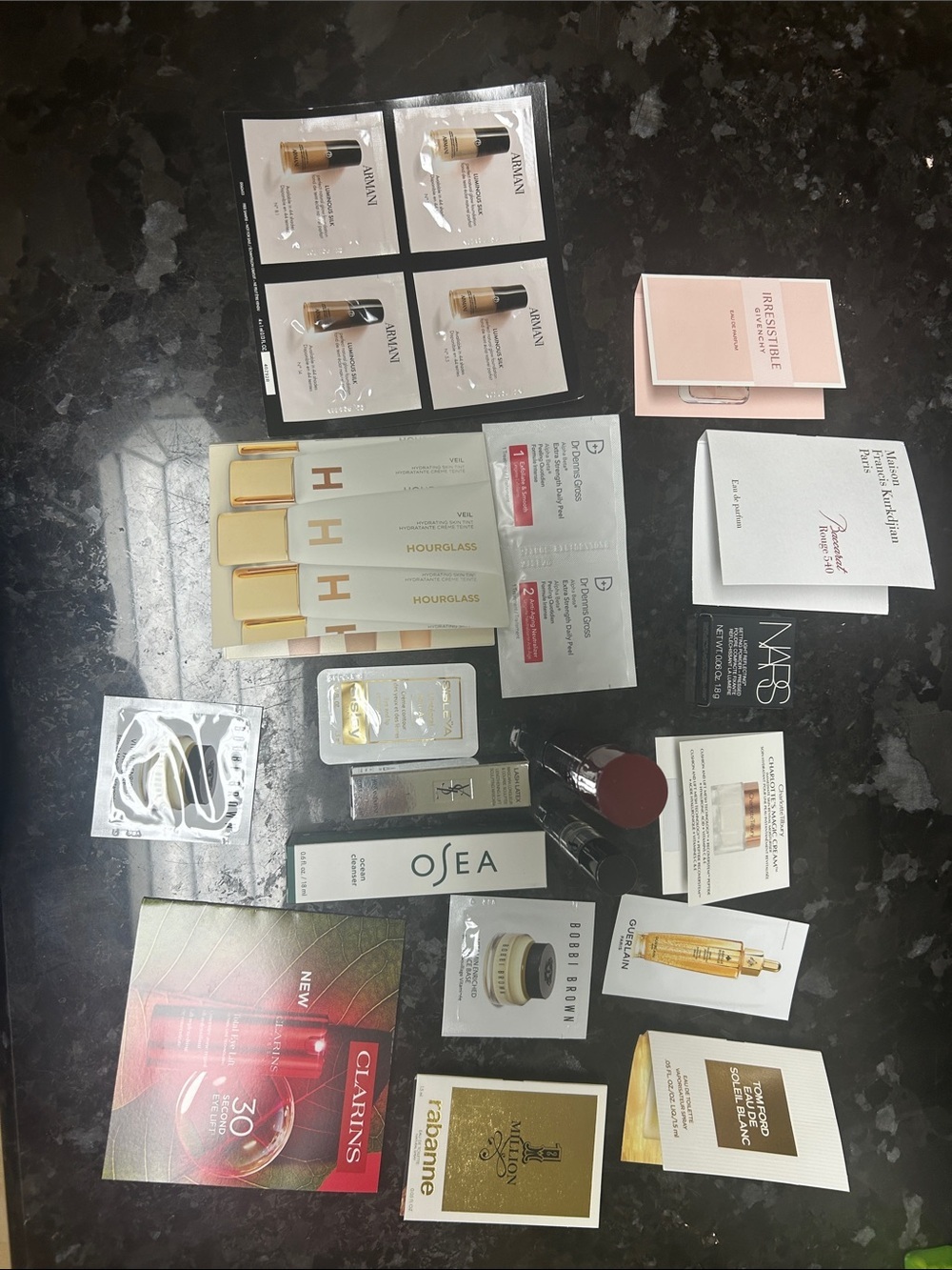Beauty samples
